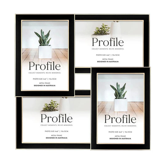 Eternal Rose Gold 4 Photo 4x6 Frames