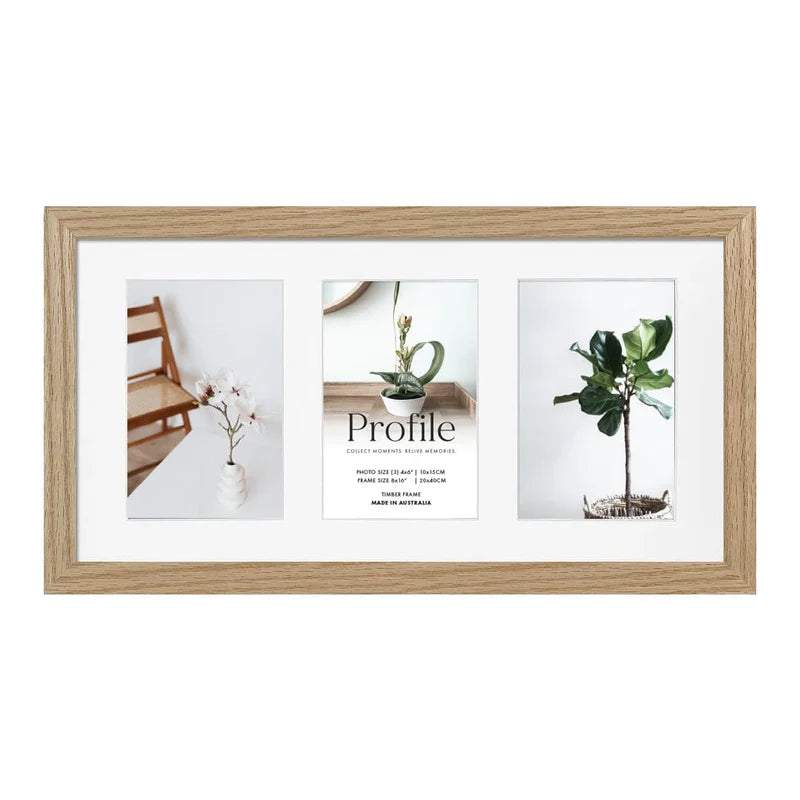 Elegant Deluxe Three 4x6in Multi Frame