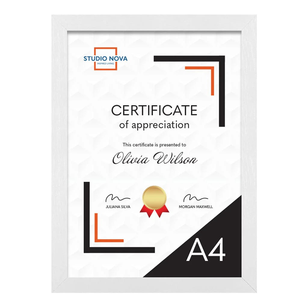 Home Basics A4 Certificate Frame