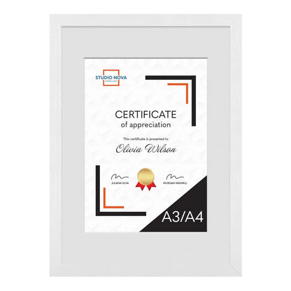 Home Basics A3 - A4 Certificate Frames